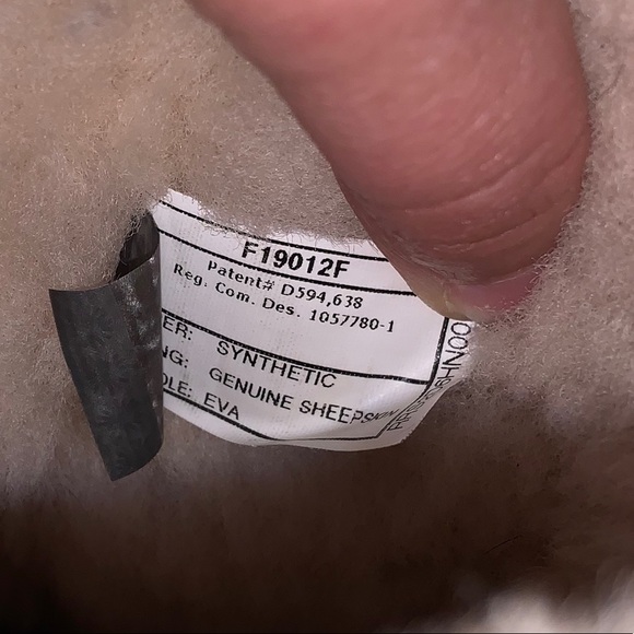 UGG Sequin Blue Classic Short Boots Size 8 - Picture 6 of 11